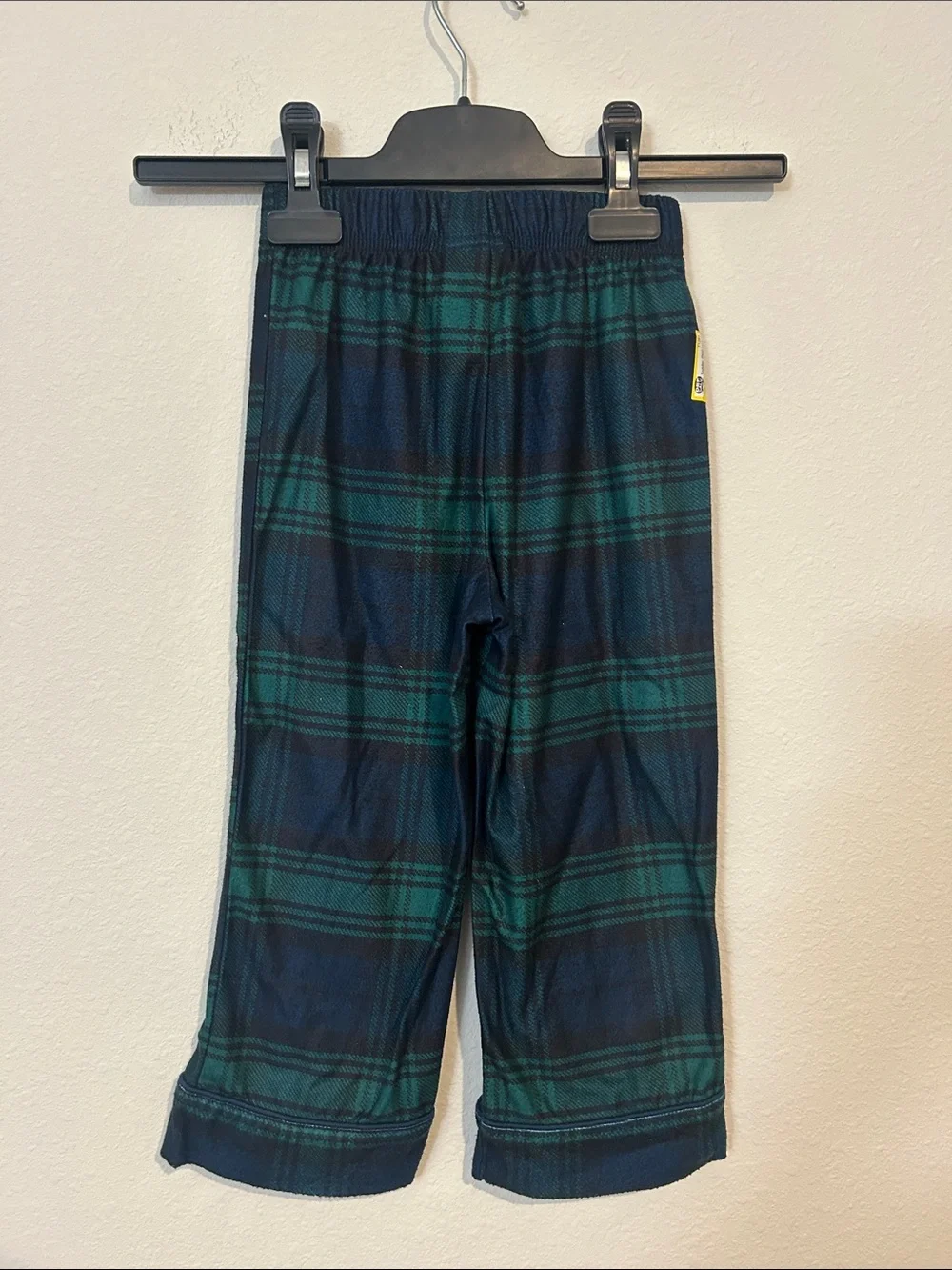 Wondershop Boys Plaid Flannel Pajama Set - Navy & Green